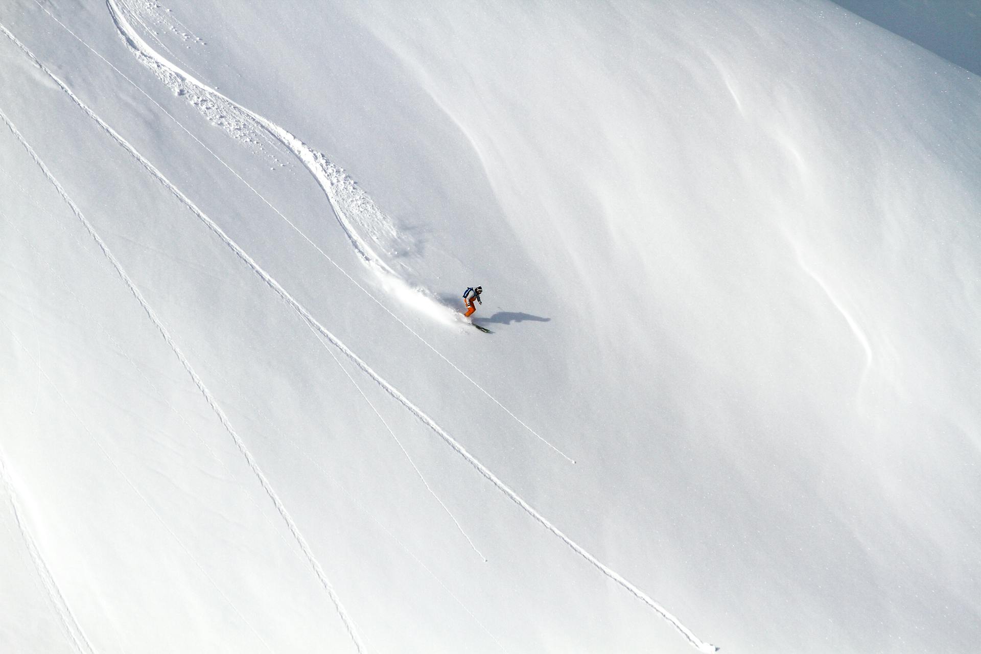 Skiing — Aerial Skier